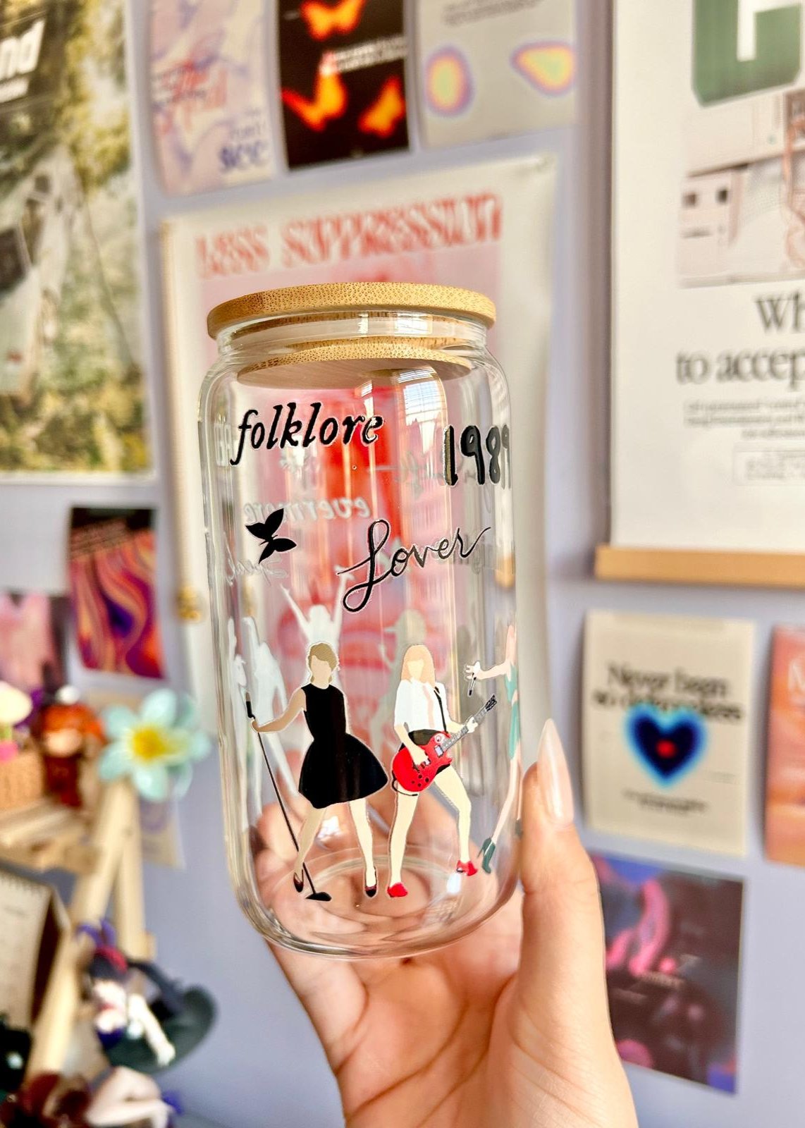 Taylor Swift Glass Can