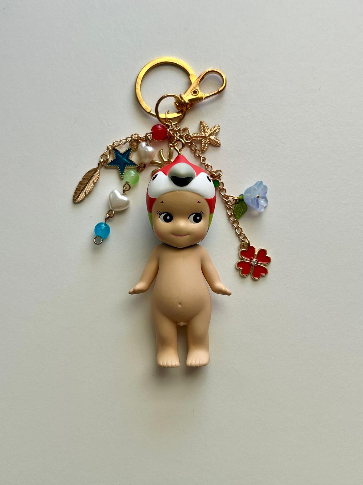 Parrot Sonny Angel Keychain Charm
